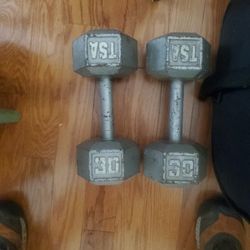 Dumbells 30 Lb. $ Each $30