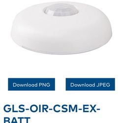 crestron gls-oir-csm-ex-batt Infrared Sensor 