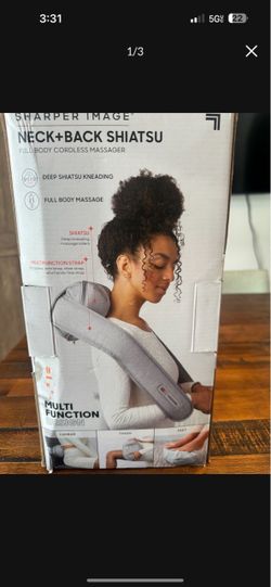 Sharper Image Shiatsu Cordless Massager