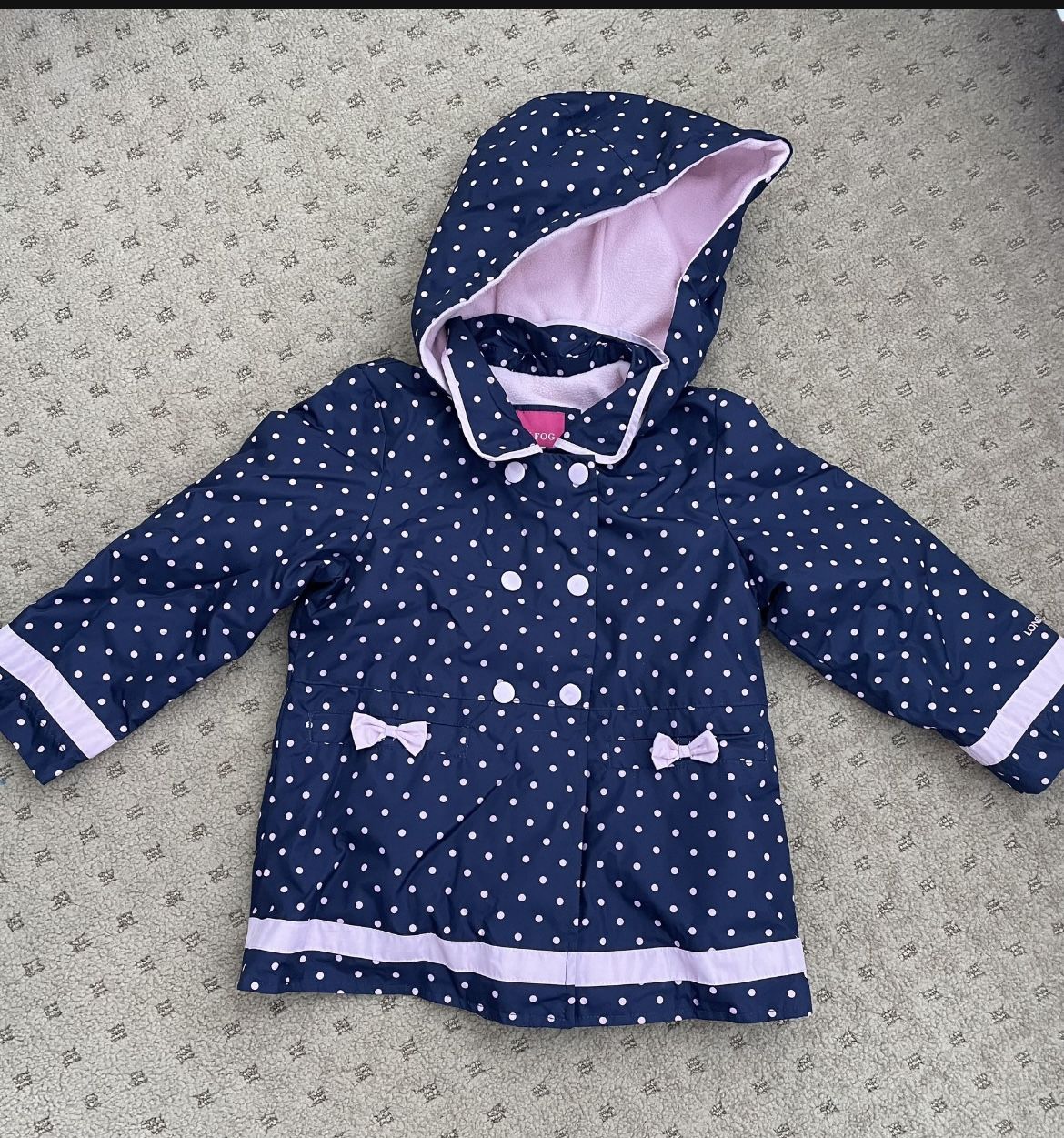 Girl’s London Fog Raincoat