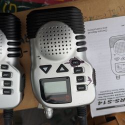 walkie talkies