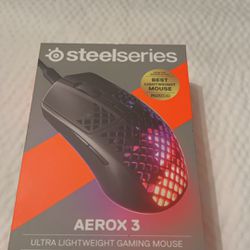 Steeleseries Aerox 3 Lightweight Gaming Mouse
