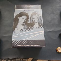 Nady Dkwduo Dual Wireless System W/ 2 Handheld Microphones & Transmitter