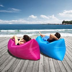 Inflatable air lounger sofa