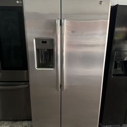 Counterdepth Side By Side Stainless Steel Refrigerator