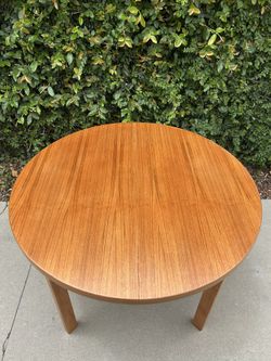Mid Century Modern Dining Table Extending Table