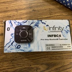 New Infinity INF-BC4 Flush Mount Waterproof Marine Pre-Amp Bluetooth Controller$60 Each 