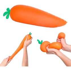 Toymendous Squishy Carrot - Jumbo 11.5 Inch Squishy Vegetable