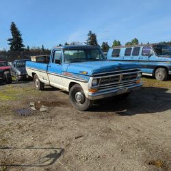 1972 Ford F250 Ranger Camper Special