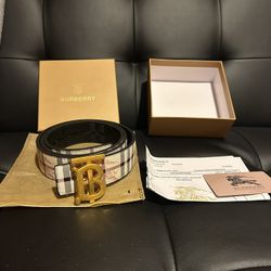 Burberry Belt Double Sided