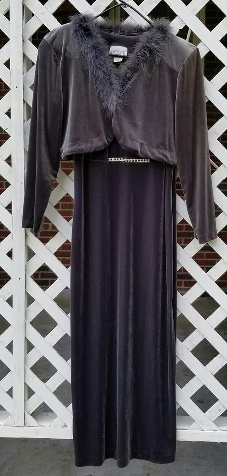 Vintage Dolce Velvet Gown
