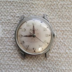 Bulova watch  very old not working, selling as  is 10 k gold filled  case