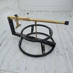 Tire changing stand