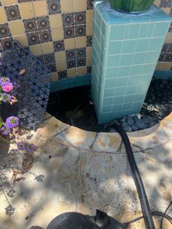 Pool spa fountain