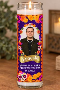 Dia de Los Muertos Candles