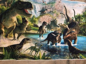 Dinosaur back drop