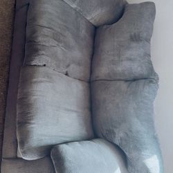 Gray Couch And Loveseat 