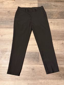 Black Slim Dress Pants