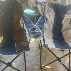 Two Foldable Chairs