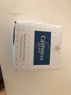 Handcrafted in Scotland paper weight