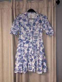 Blue dress