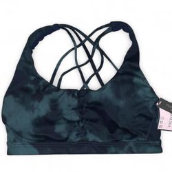 Women’s Victoria’s Secret  Bralette Camo Cloud Strapy lace up size XS 
