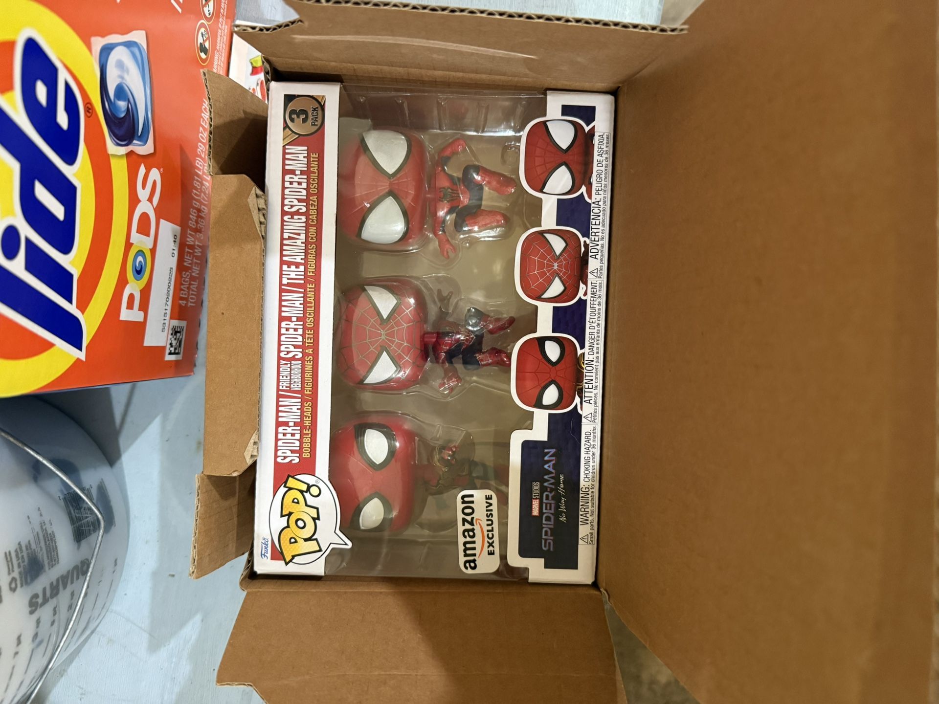 funko pop spider man 3 pack