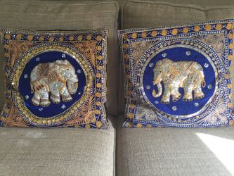 Hand made Thai pillow.