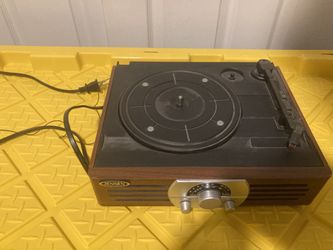 Record Player And 6 Records