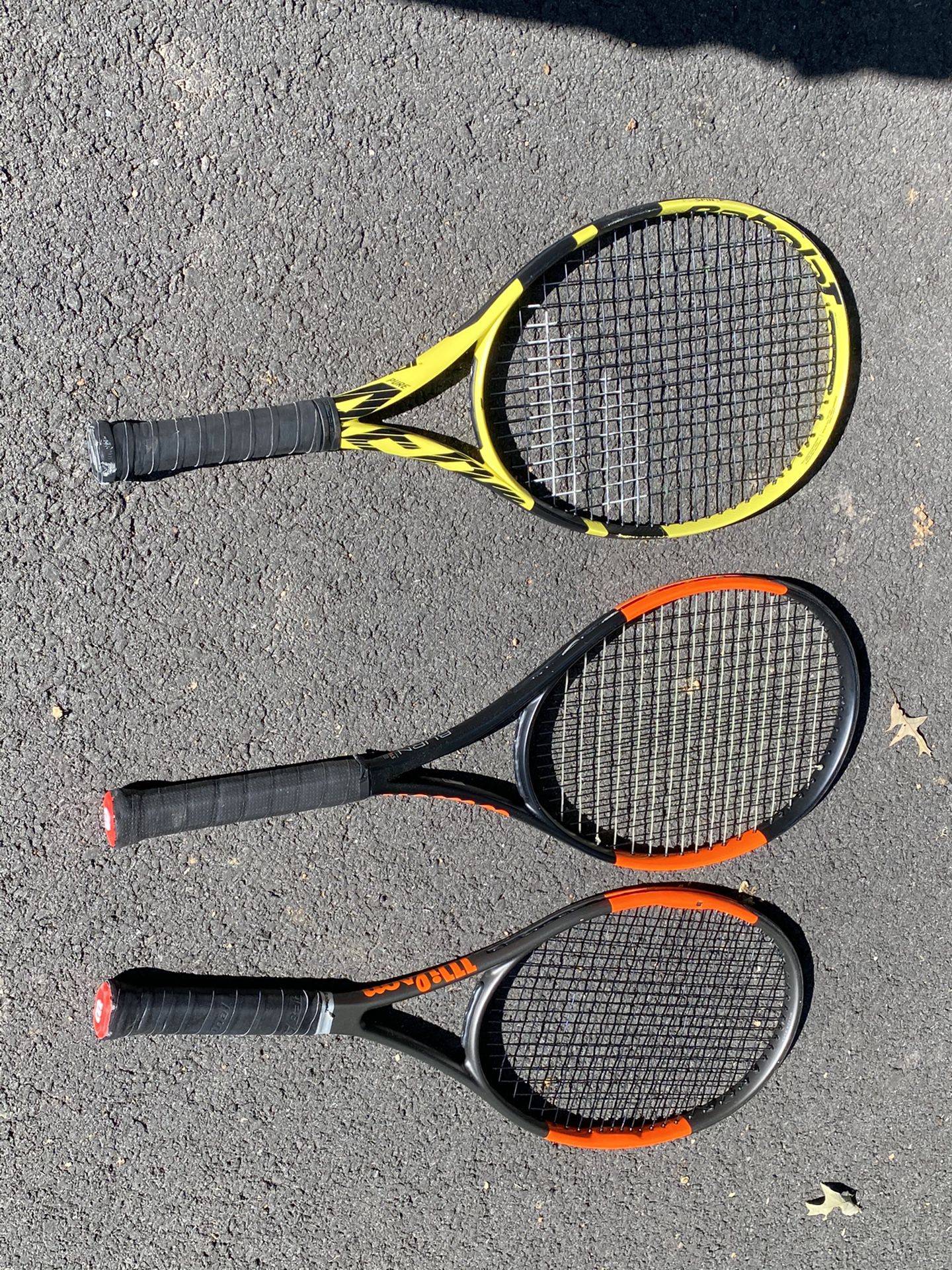 Tennis racquets - $50 each