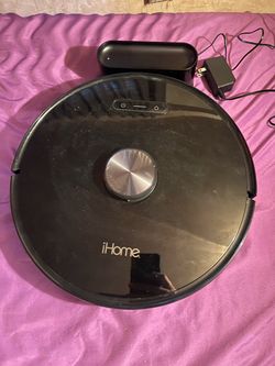 iHome Robot Vacuum with Charging Dock