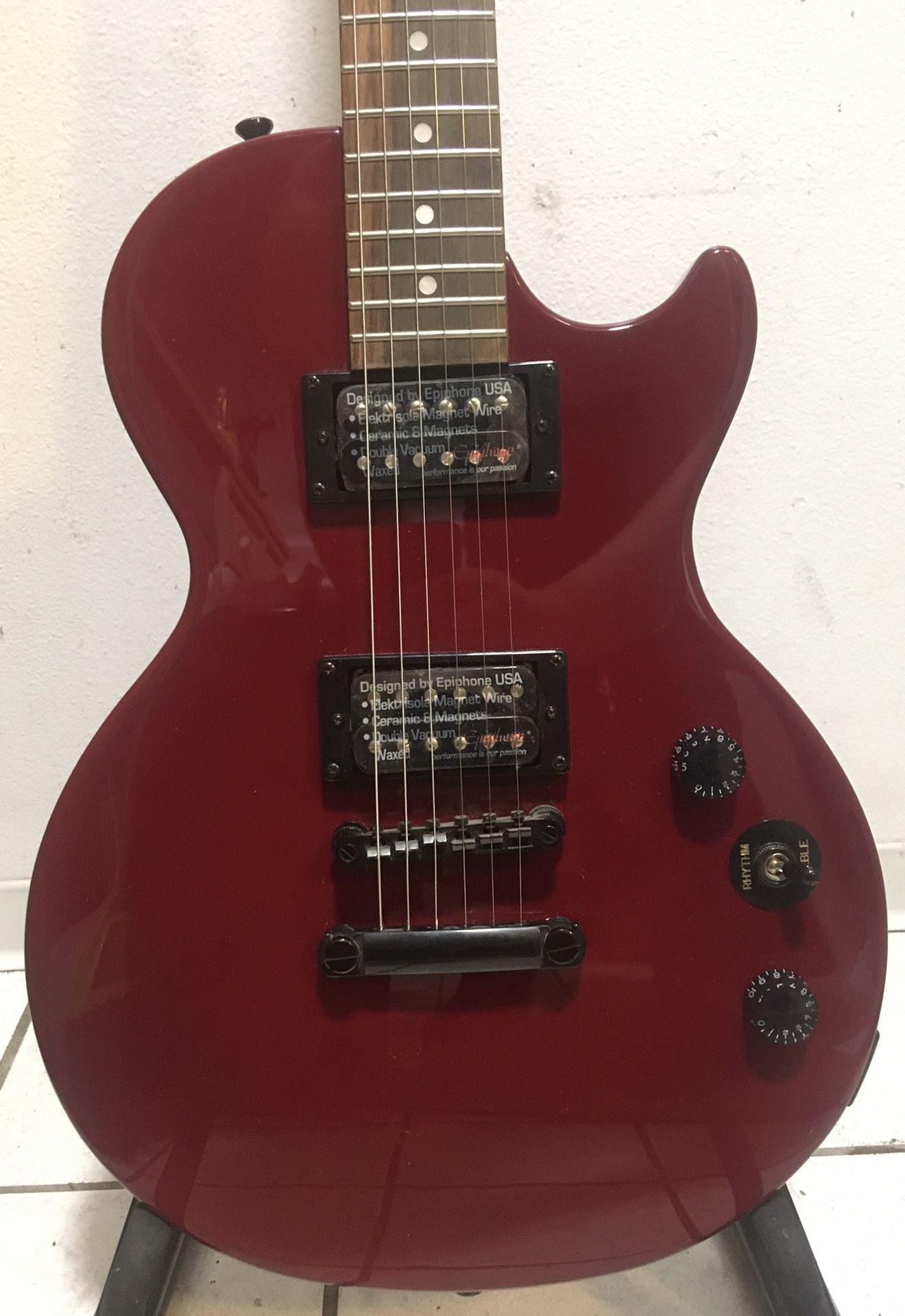2011 Epiphone Les Paul Special II Electric Guitar Wine Red