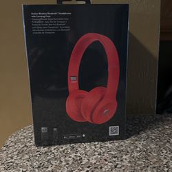 	Beats - Solo³ Wireless On-Ear Headphones - (PRODUCT)RED Citrus Red
