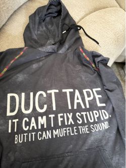 Jelly buddy duct tape shirt hoodie