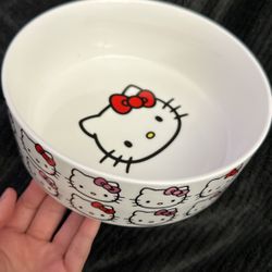 Hello, Kitty, Ceramic Pet Bowl