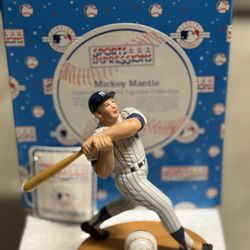 Mickey Mantle Legendary Sports Impressions Figure by Hamilton Collection
