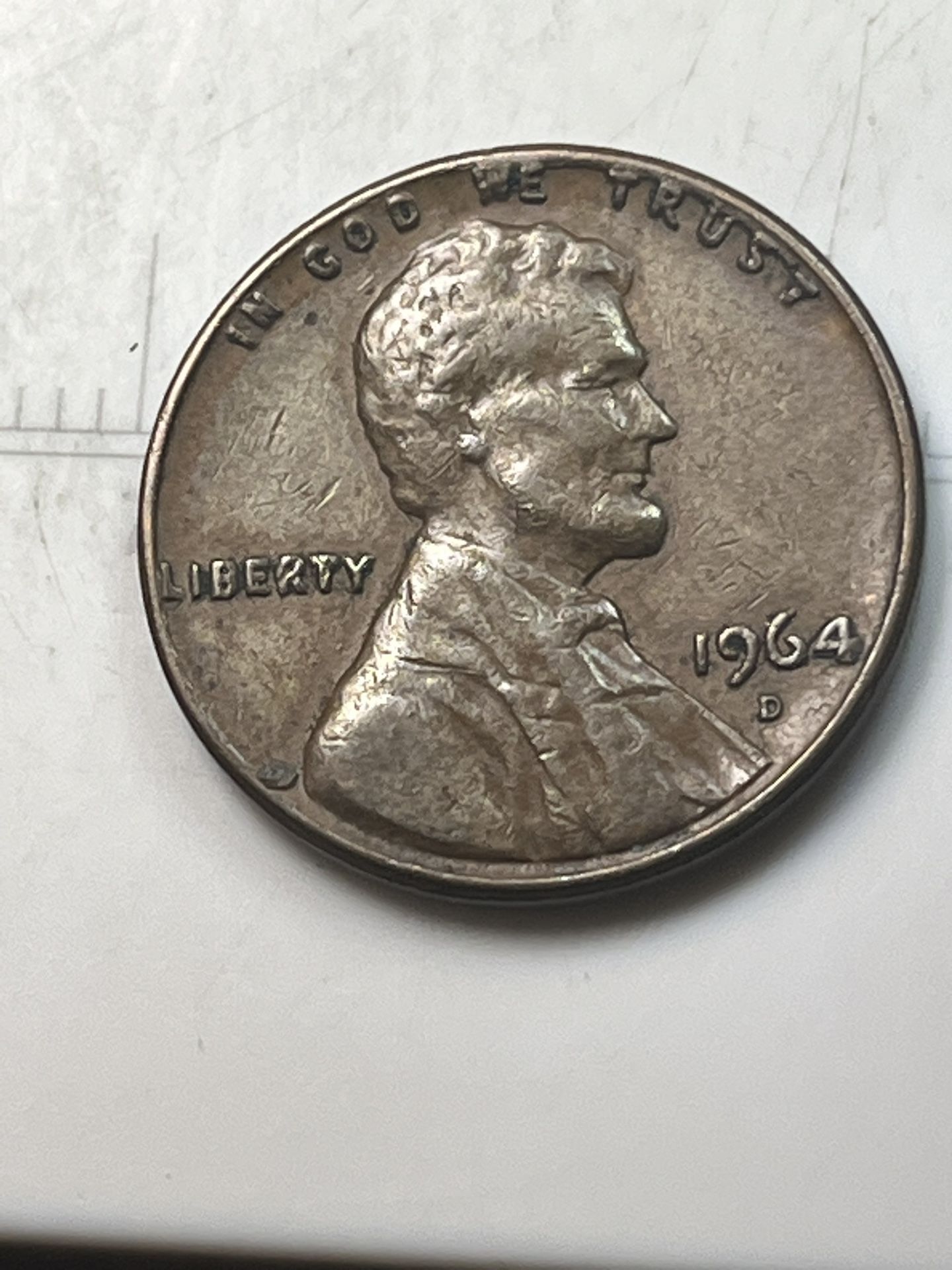 1964 D Penny Doubles