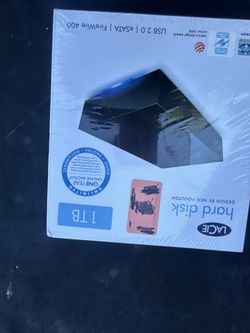 The Lacie Quadra 1TB External Hard Drive