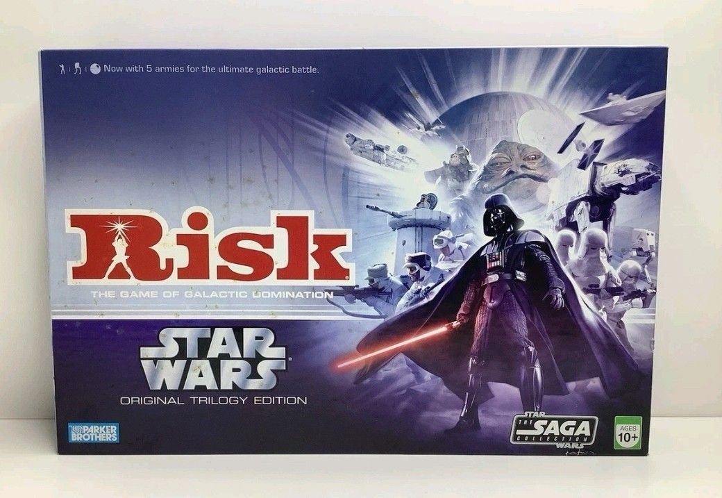 Risk STAR WARS Trilogy Edition LIKE NEW