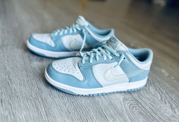 Nike Youth Dunk Low GS DH9765 401 Clear Swoosh/Blue