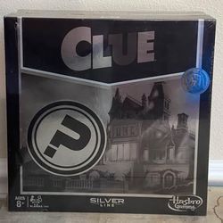 Hasbro Clue Game Silver Line Brand New Sealed just $15
