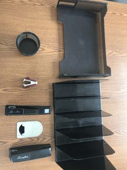 Staplers and other office items