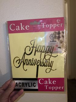 New Cake Topper $5