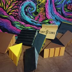 Ramps for finger boarding 