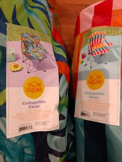Sun Squad Collapsible Chairs – Set of 2