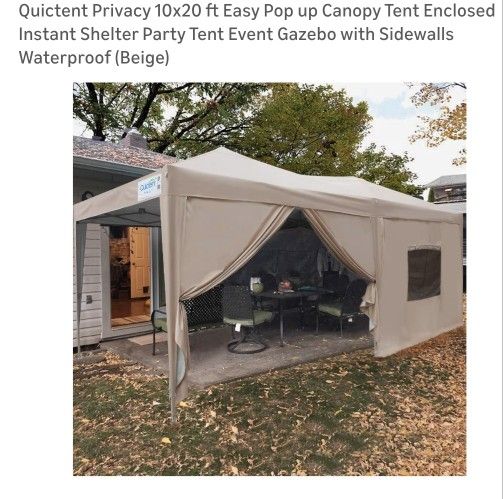 10x20ft Easy Pop Canopy Tent