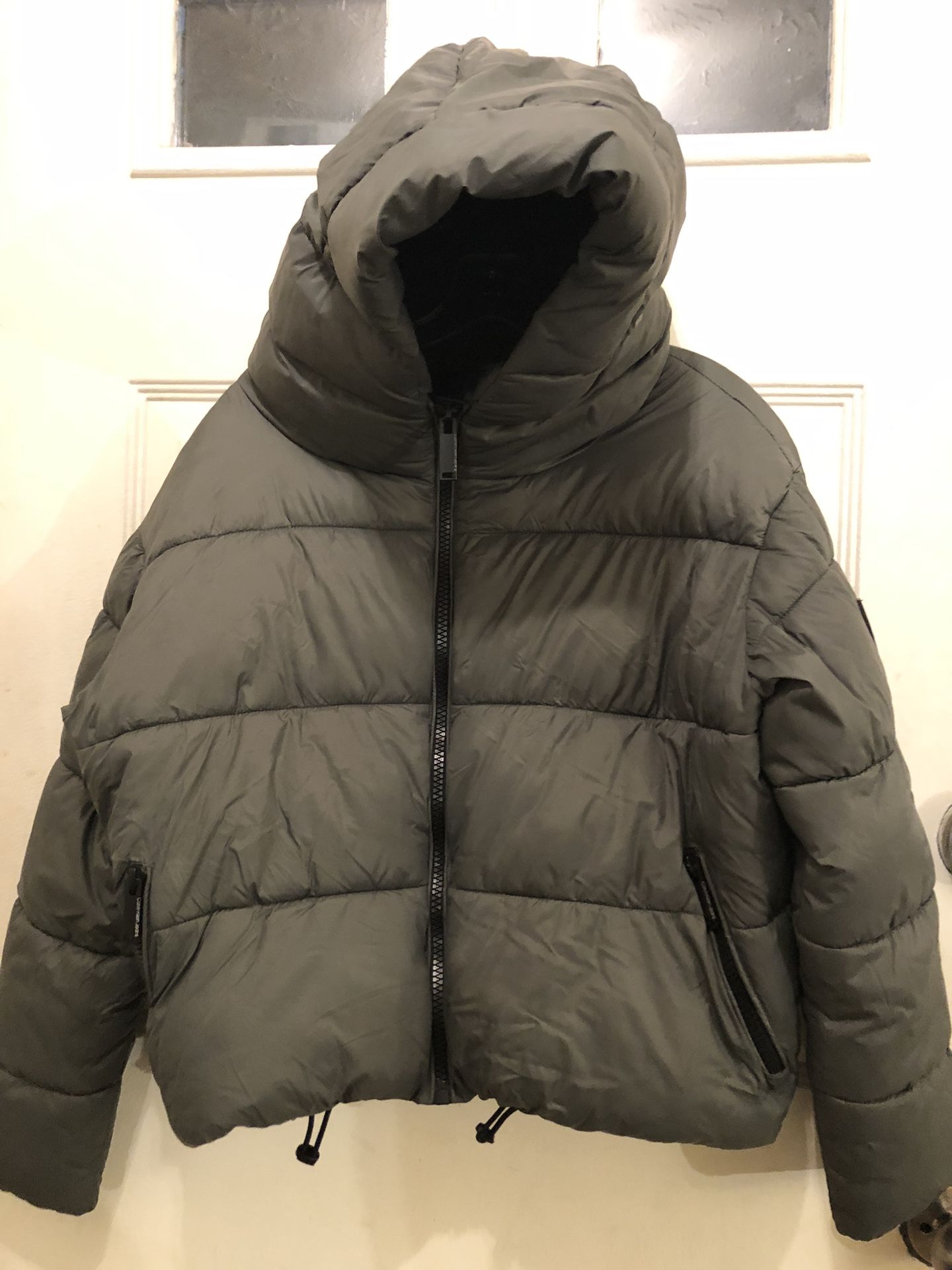 Calvin Klein Jeans Hooded Women Puffer Jacket