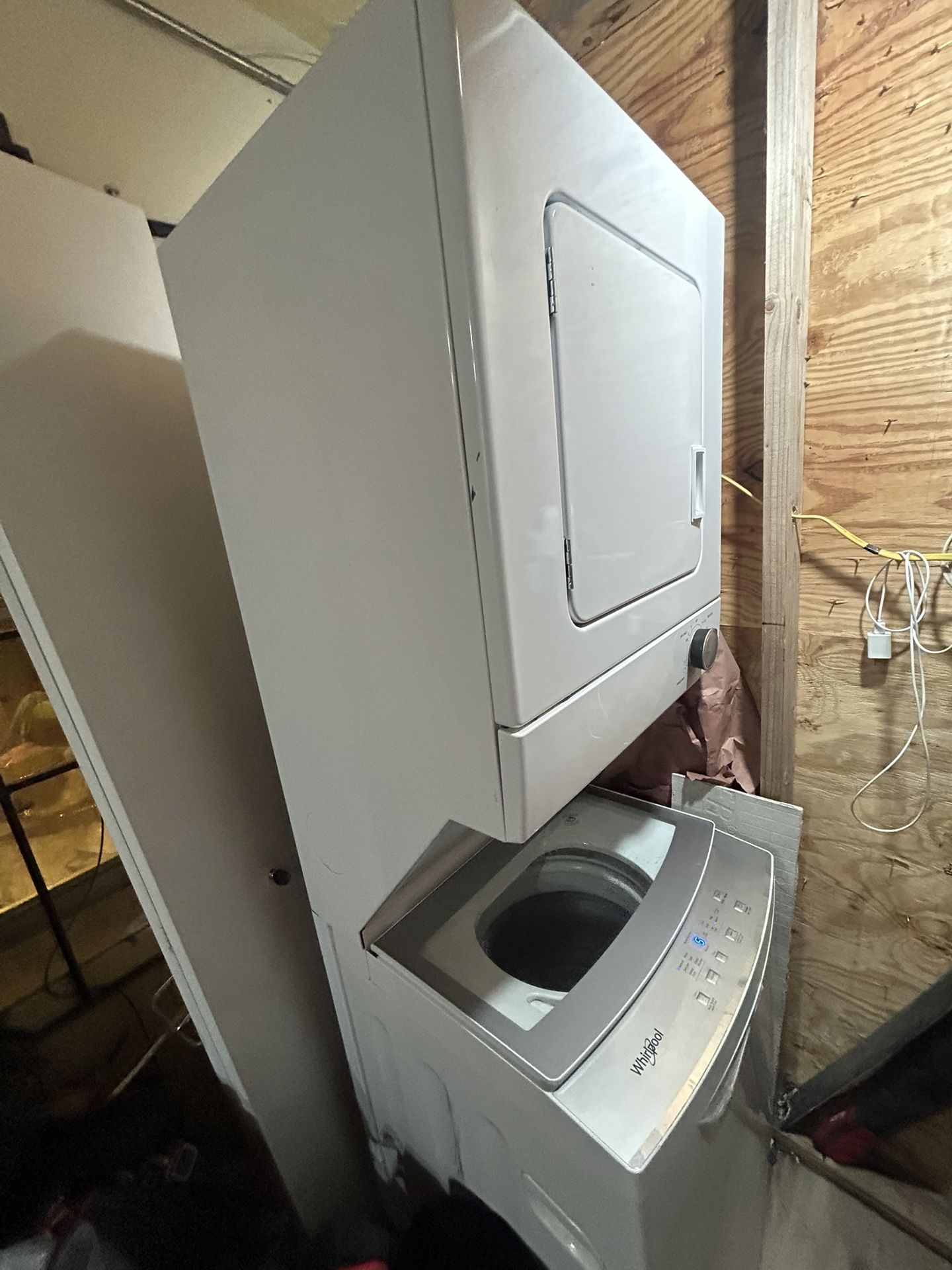 Washer and dryer like new two years old