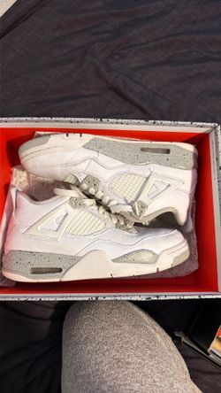 Jordan 4 Retro GS White Oreos