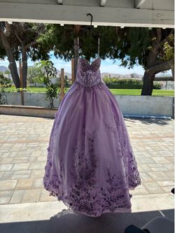 Lavender Quinceañera Dress